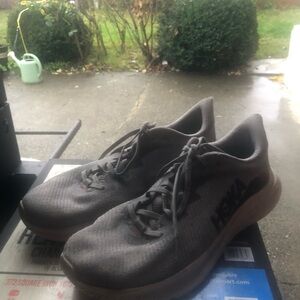 Hoka One One Solimar Men’s Charcoal Gray Athletic Running Sneakers Size 11D